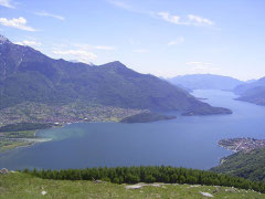 passeggiate in montagna sopra Montemezzo